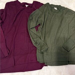 Lot of 2 Avia sweatshirt sze sm xl